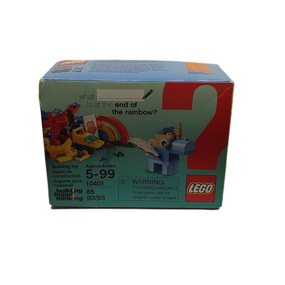 LEGO 10401 Classic Rainbow Fun Pride Set 85 pcs Unicorn - Picture 1 of 4